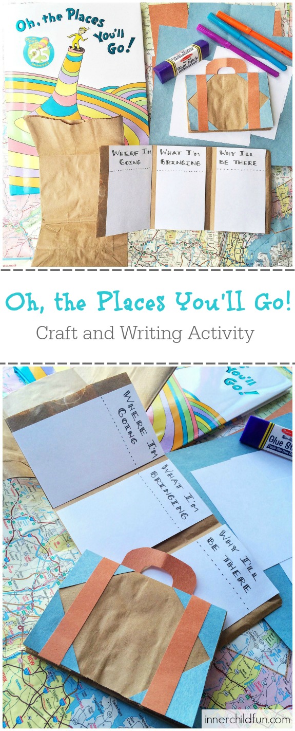 Oh, the Places You'll Go! Craft and Writing Activity