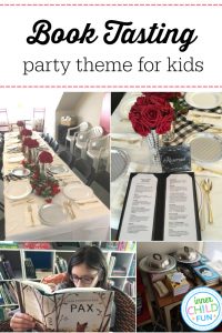 Book Tasting Party Theme for Kids